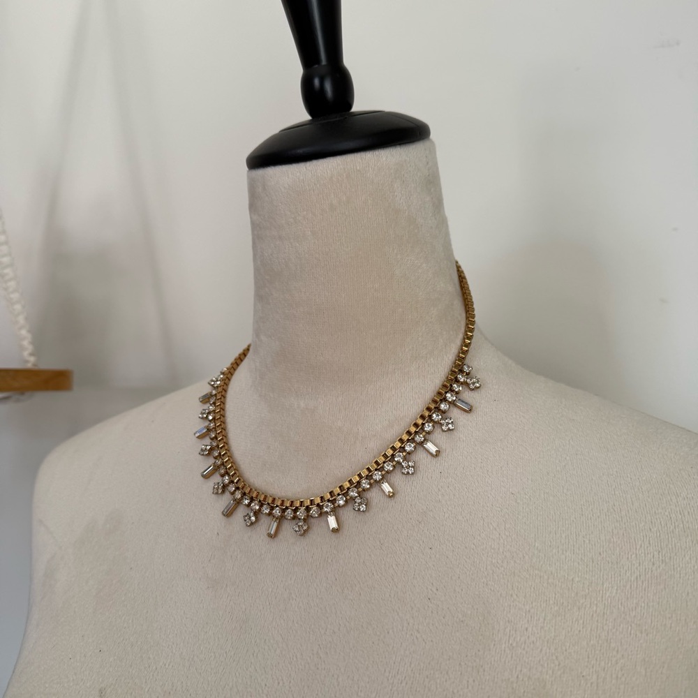 Elegant Gold and Silver Necklace